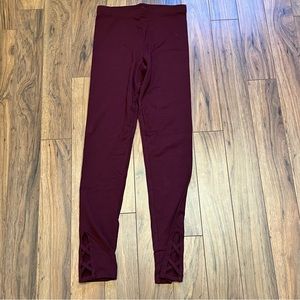Girls Ballerina Leggings with Ankle Detail